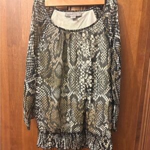 Vero Moda Snake Print blouse